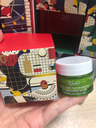 Kiehl's キールズ スキン ハイドレーション マスクのクチコミ「20日目。残りわずかで寂しいです。
スキンハイドレーションマスク。今の在庫が終わったら欲しいや.....」（1枚目）