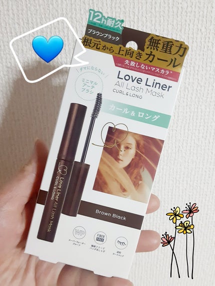 オールラッシュ マスク カール&ロング<マスカラ>/ラブ・ライナー/マスカラを使ったクチコミ(1枚目)
