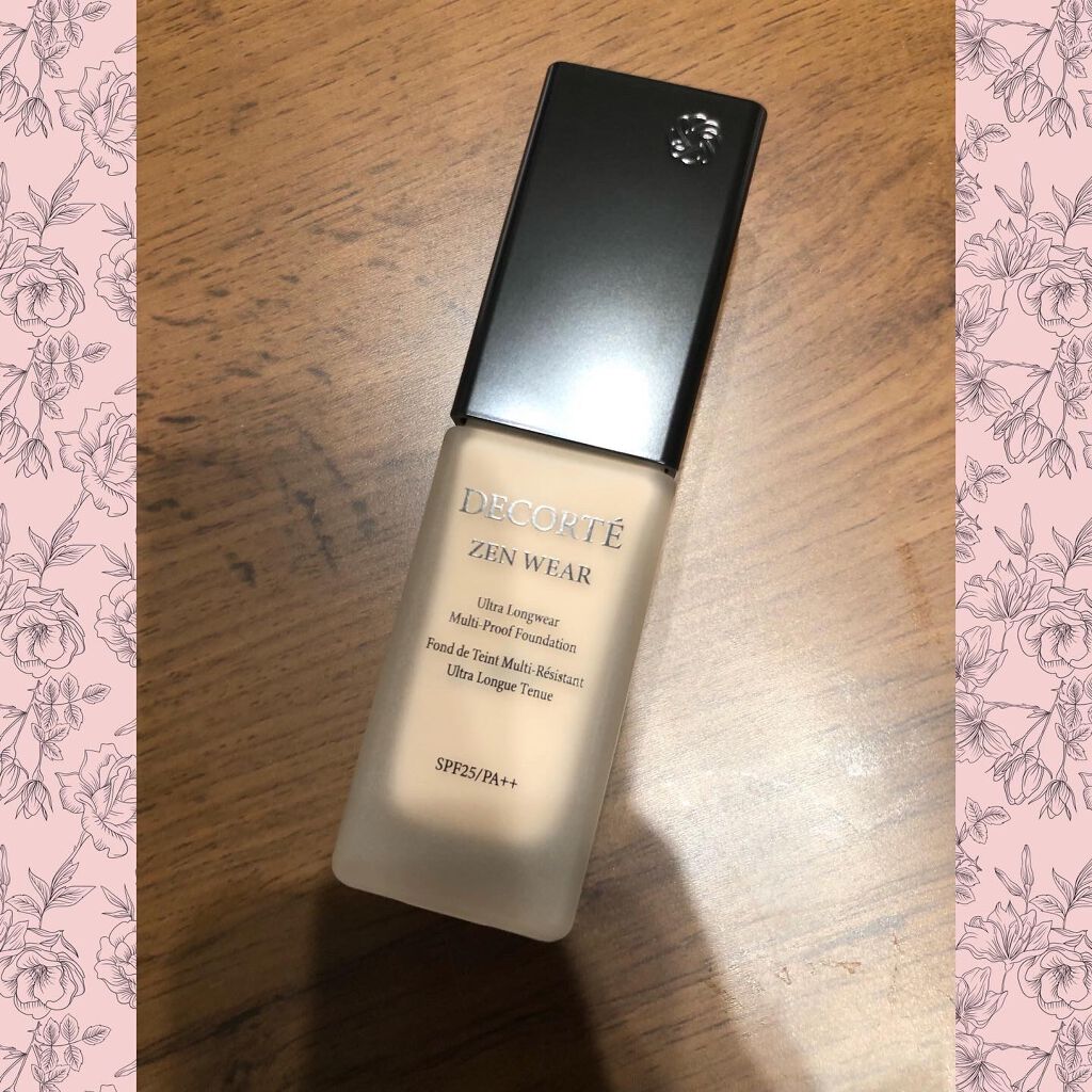 ゼン ウェア フルイド/DECORTÉ/リキッドファンデーションを使ったクチコミ（1枚目）