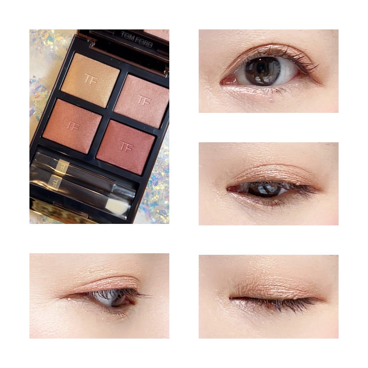 アイ カラー クォード/TOM FORD BEAUTY/アイシャドウパレットを使ったクチコミ(3枚目)