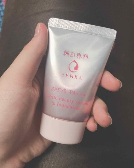 純白専科 すっぴん色づく美容液フォンデュ/SENKA(専科)/リキッドファンデーションを使ったクチコミ(1枚目)