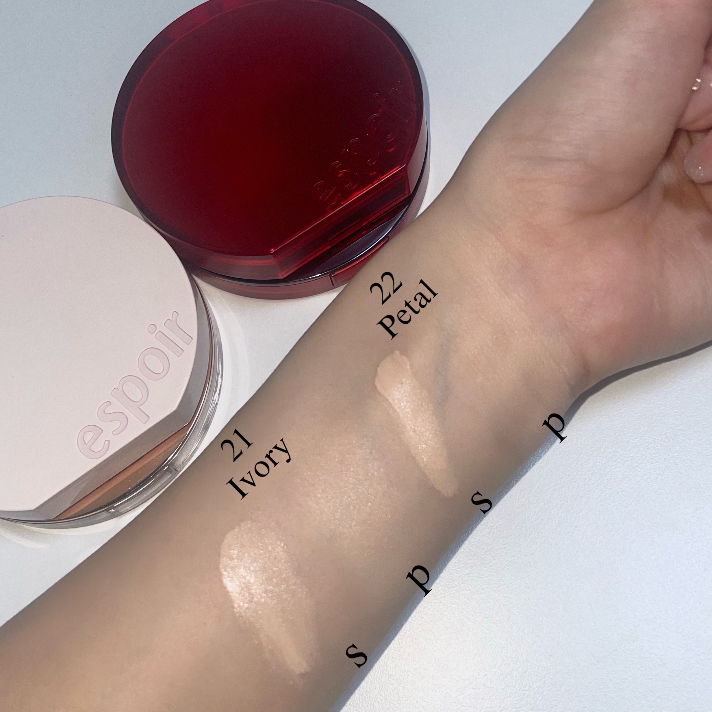 ビーベルベットカバークッション/espoir/クッションファンデーションを使ったクチコミ（2枚目）