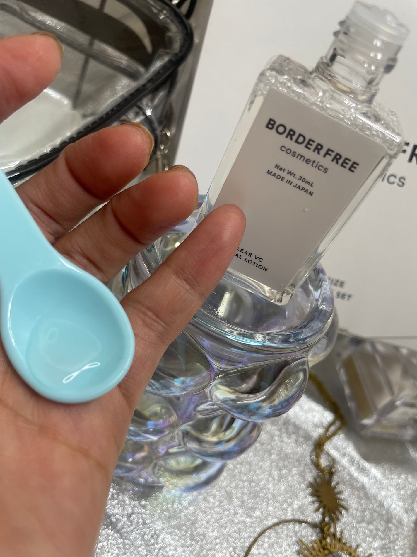 ミニサイズスキンケアセット/BORDER FREE cosmetics/トライアルキットを使ったクチコミ(3枚目)