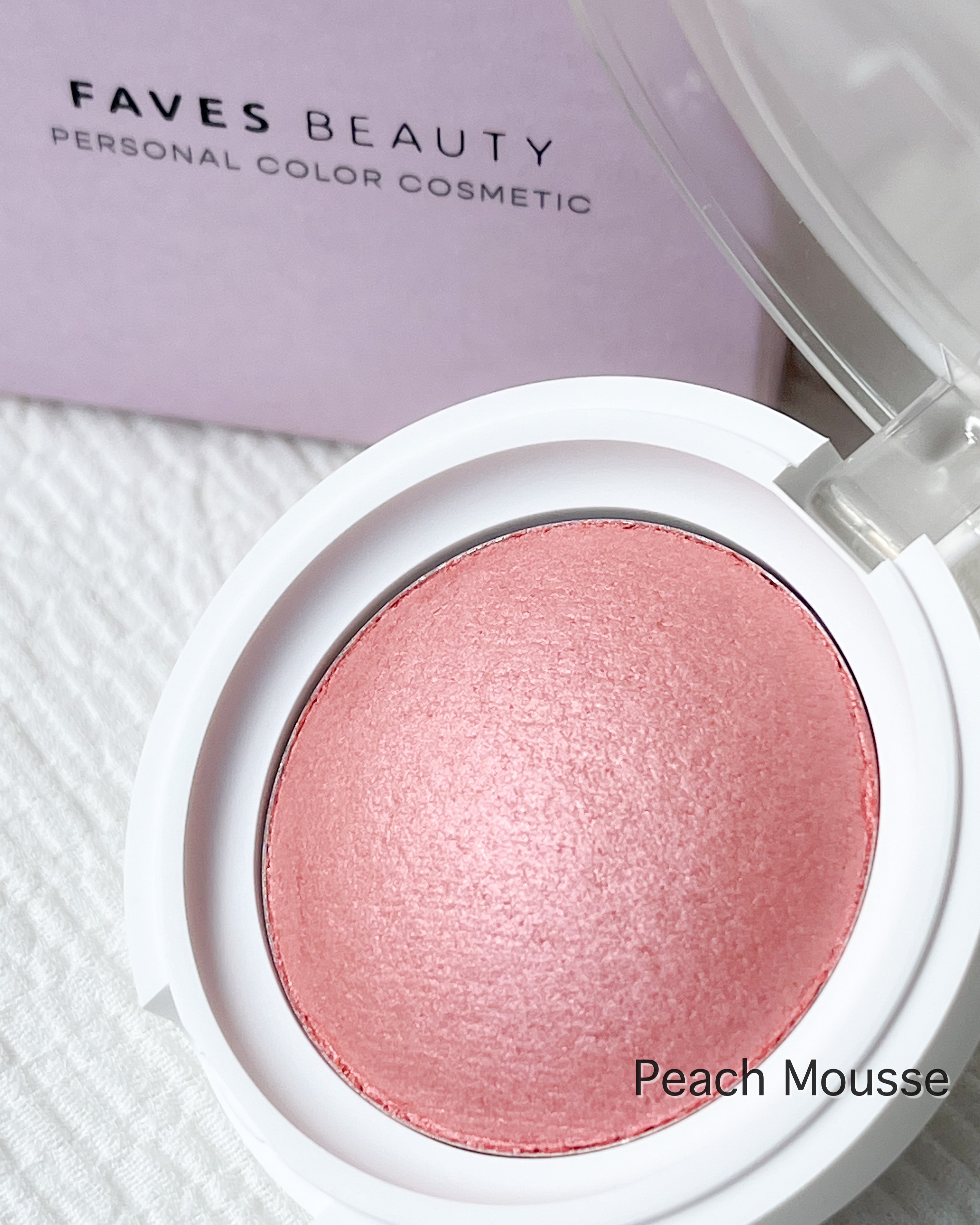 マイカラー エアリーブラッシュ/FAVES BEAUTY/ジェル・クリームチークを使ったクチコミ（2枚目）