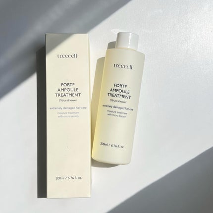 フォルテ アンプル トリートメント/treecell/洗い流すヘアトリートメントを使ったクチコミ(1枚目)