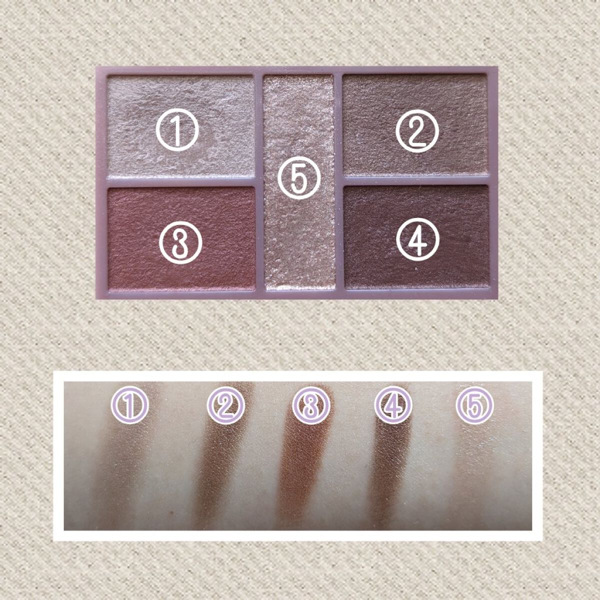 パーフェクトスタイリストアイズ/キャンメイク/アイシャドウパレットを使ったクチコミ（2枚目）