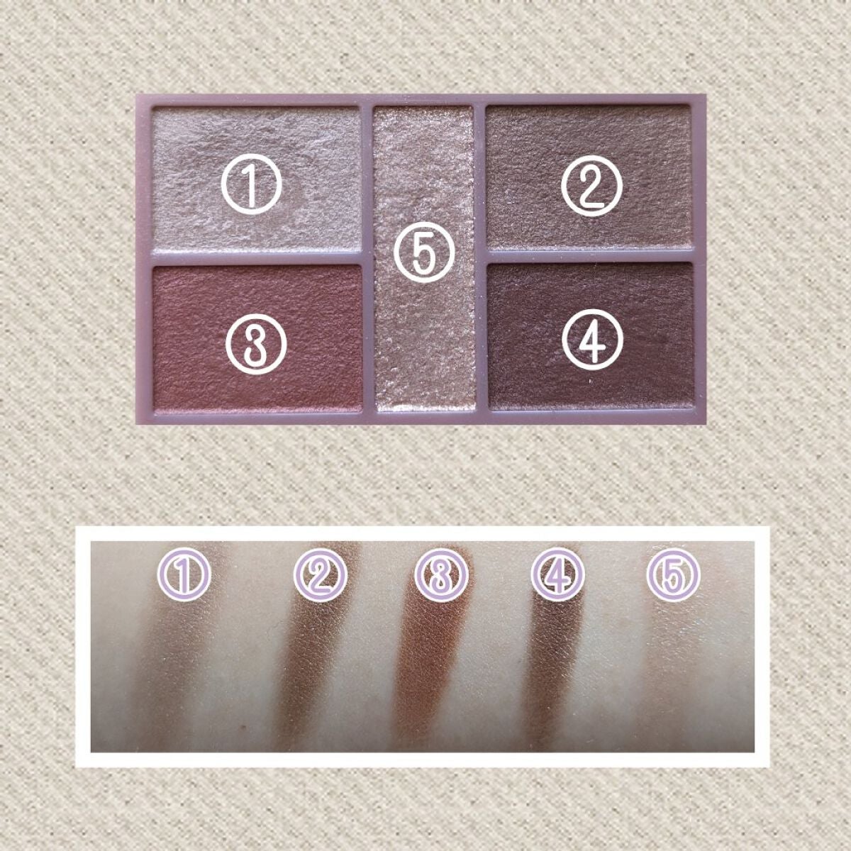 パーフェクトスタイリストアイズ/キャンメイク/アイシャドウパレットを使ったクチコミ(2枚目)