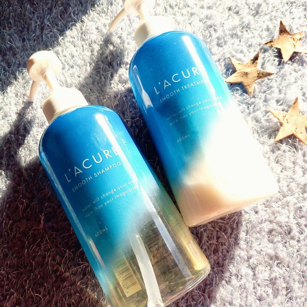 スムースシャンプー/スムーストリートメント/L'ACURE/市販シャンプーを使ったクチコミ(1枚目)