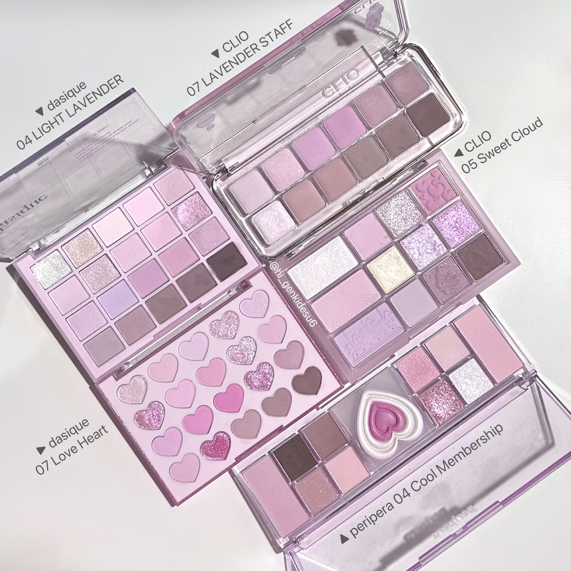 ソフトブラーリングアイパレット/wakemake/アイシャドウパレットを使ったクチコミ（2枚目）