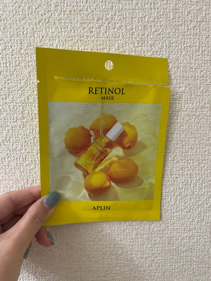 レチノールマスクパック 1枚/APLIN/シートマスク・パックを使ったクチコミ(1枚目)