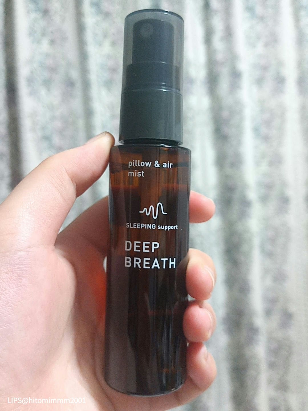 SLEEP sheep エアー&ピローミスト ディープブレス/@aroma/ファブリックミストを使ったクチコミ(4枚目)