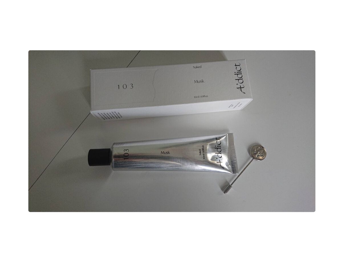 ソリッドパフューム ムスク 103/Addct/練り香水を使ったクチコミ（1枚目）