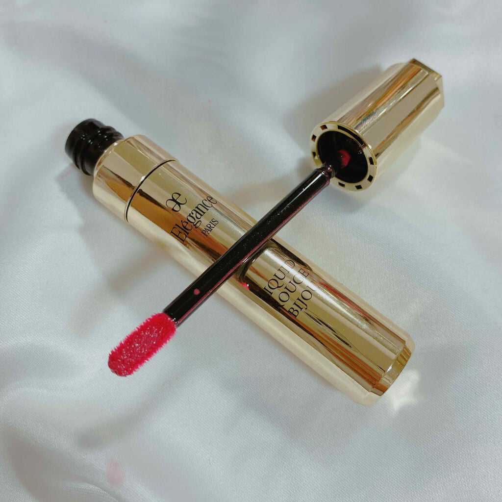 エレガンス リクイッド ルージュ ビジュー/Elégance/口紅を使ったクチコミ(2枚目)