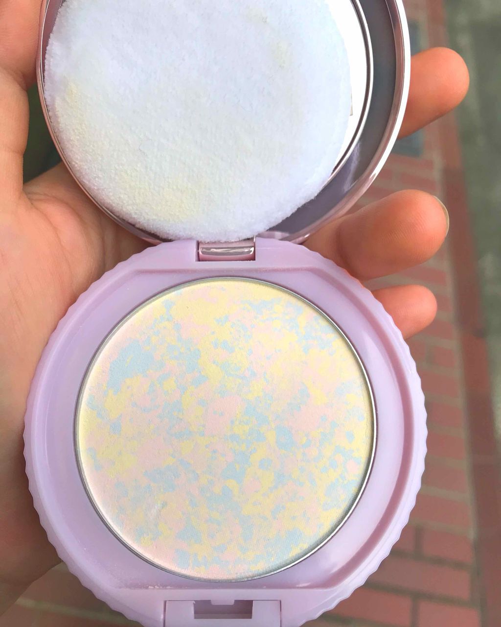 トランスペアレントフィニッシュパウダー/キャンメイク/プレストパウダーを使ったクチコミ(1枚目)