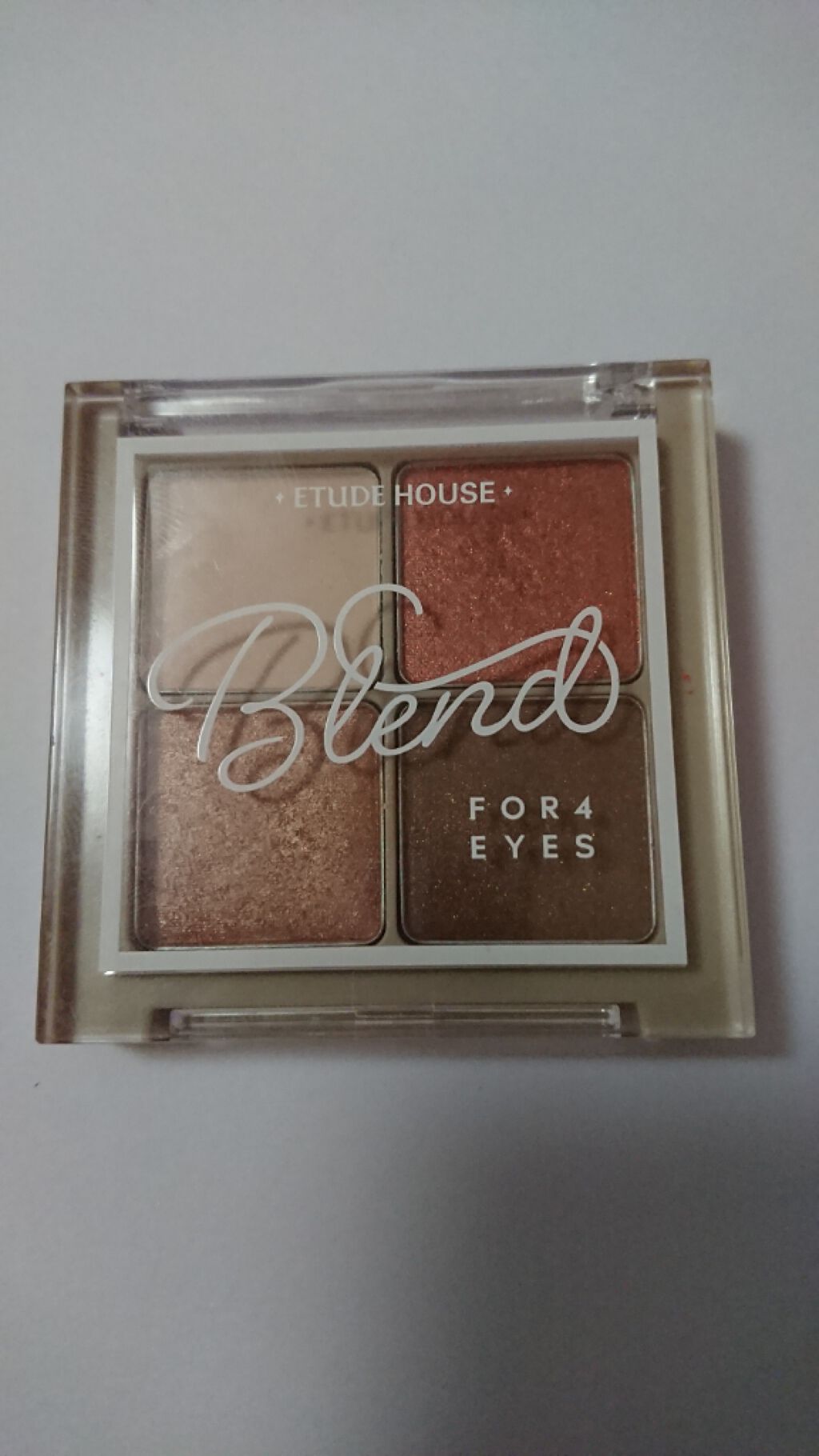 ブレンド フォー アイズ/ETUDE/アイシャドウパレットを使ったクチコミ(1枚目)