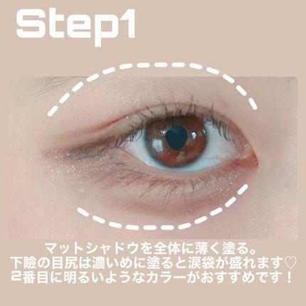 パーフェクトマルチアイズ/キャンメイク/アイシャドウパレットを使ったクチコミ(2枚目)