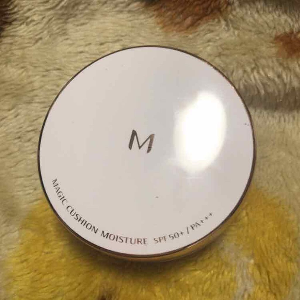 M クッション ファンデーション(モイスチャー)/MISSHA/クッションファンデーションを使ったクチコミ(1枚目)