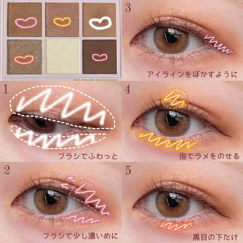 メローズ(Mellows)/OLOLA/カラーコンタクトレンズを使ったクチコミ（2枚目）