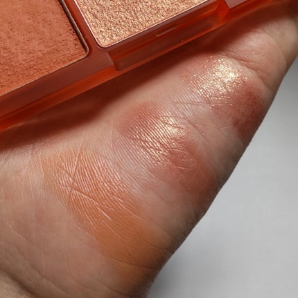 シアーアラウンド トリオ アイシャドウパレット 03 オラピーチ/CathyDoll/アイシャドウパレットの画像