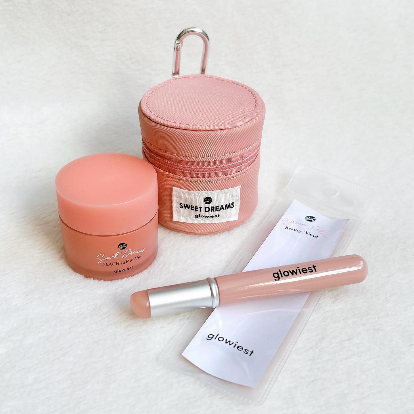 スイートドリームリップマスク/glowiest/リップマスクを使ったクチコミ（1枚目）