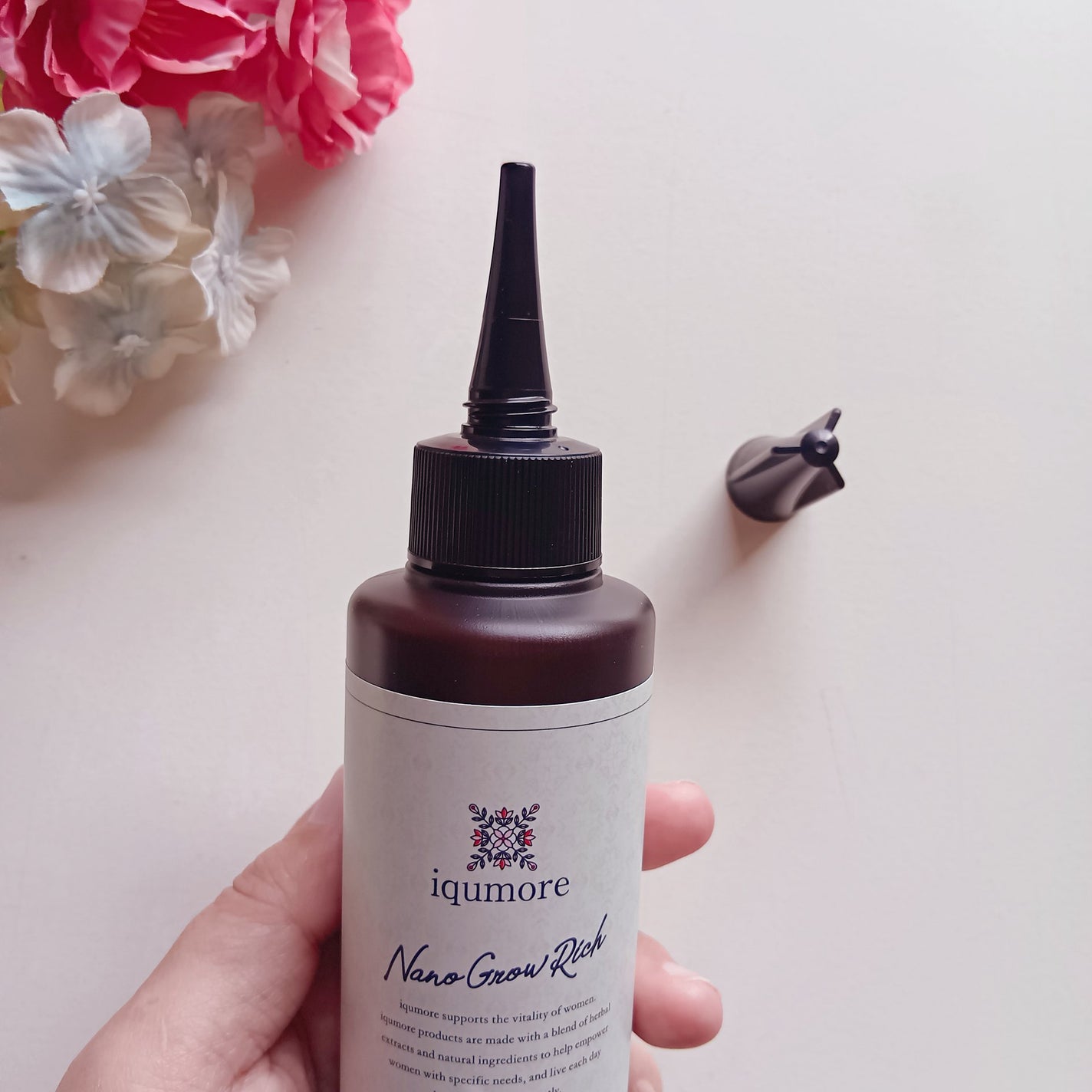 ナノグロウリッチ/iqumore/頭皮ローションを使ったクチコミ(3枚目)