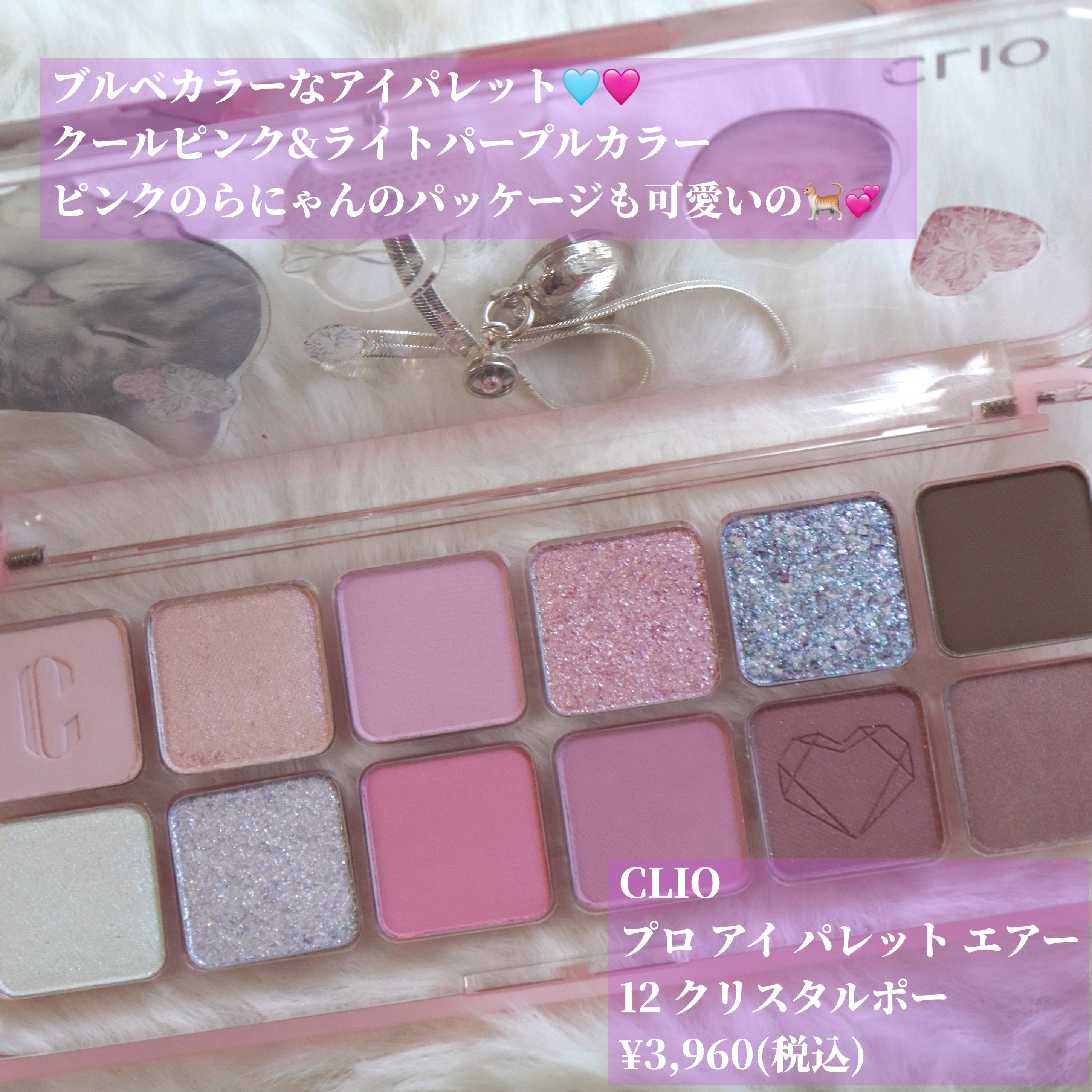 プロ アイ パレット エアー/CLIO/アイシャドウパレットを使ったクチコミ（2枚目）