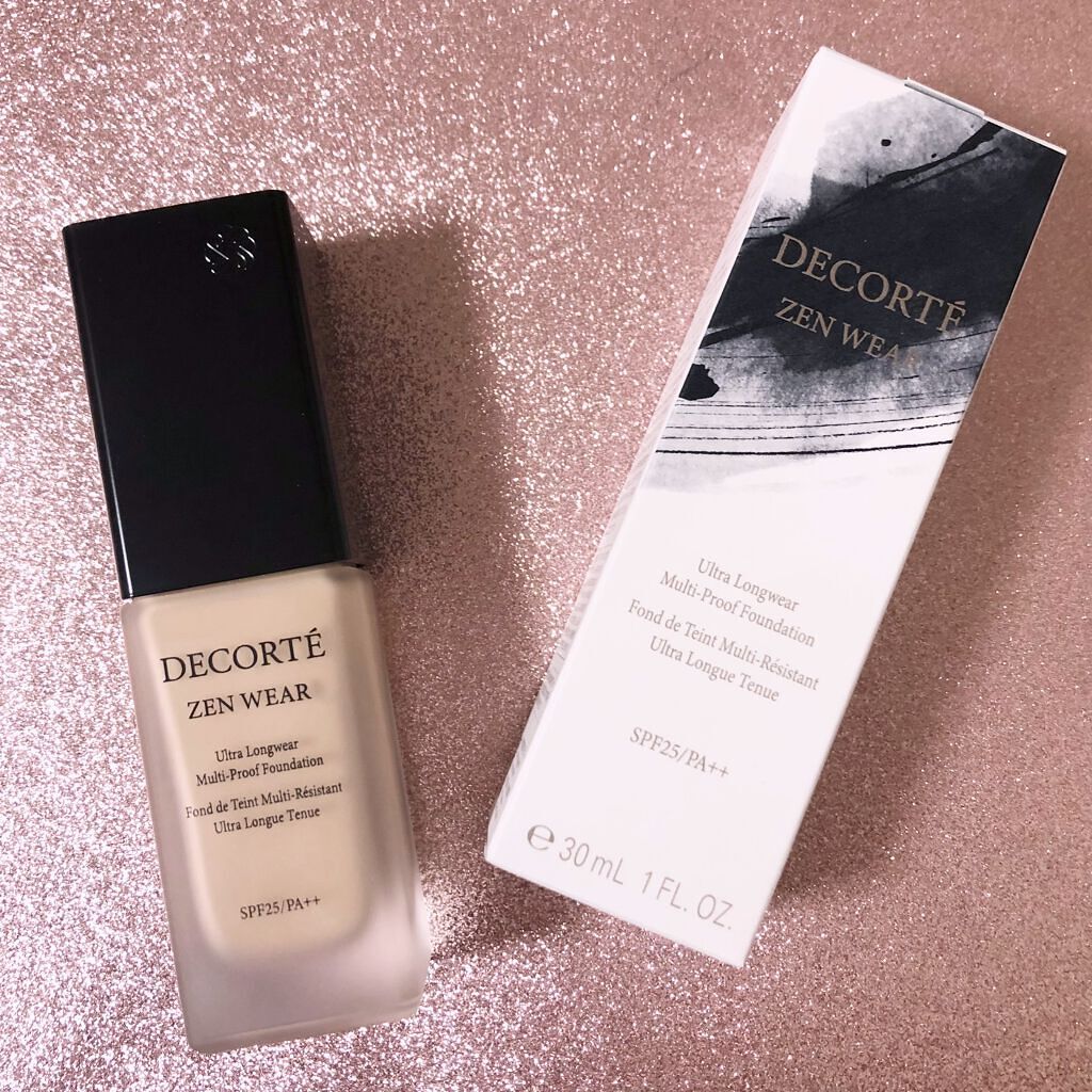 ゼン ウェア フルイド/DECORTÉ/リキッドファンデーションを使ったクチコミ（1枚目）