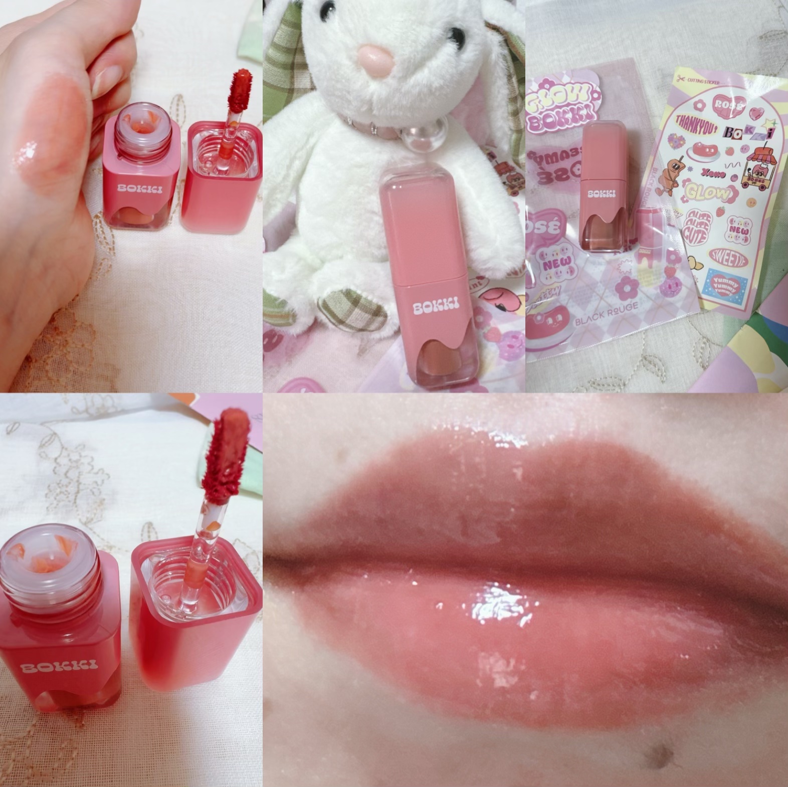 グローポッキーティント/BLACK ROUGE/リップティントを使ったクチコミ（2枚目）