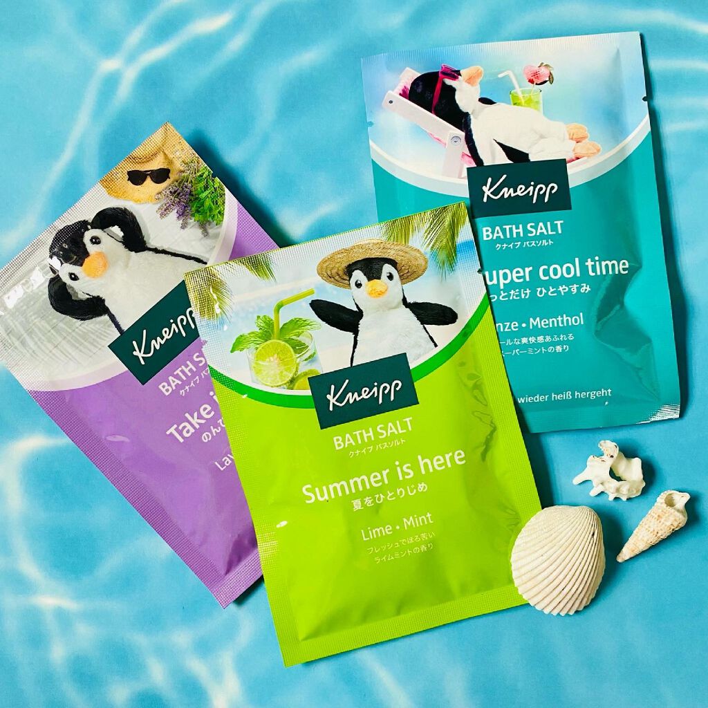 クナイプ バスソルト スーパーミントの香り/クナイプ/無機塩系入浴剤を使ったクチコミ（1枚目）