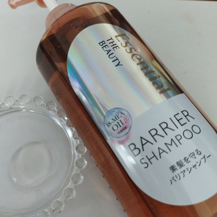 ザビューティ 髪のキメ美容素髪を守る バリアシャンプー/コンディショナー/エッセンシャル/シャンプー・コンディショナーを使ったクチコミ(2枚目)
