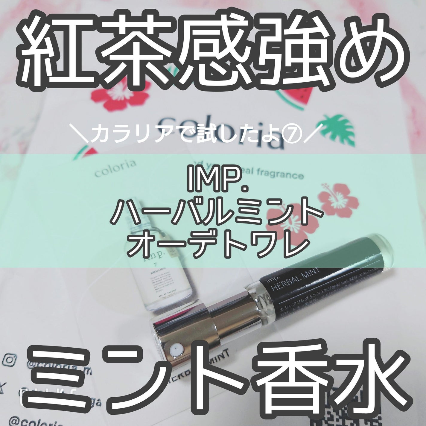 imp.7 HERBAL MINT (ハーバルミント)/imp./香水(レディース)を使ったクチコミ(1枚目)