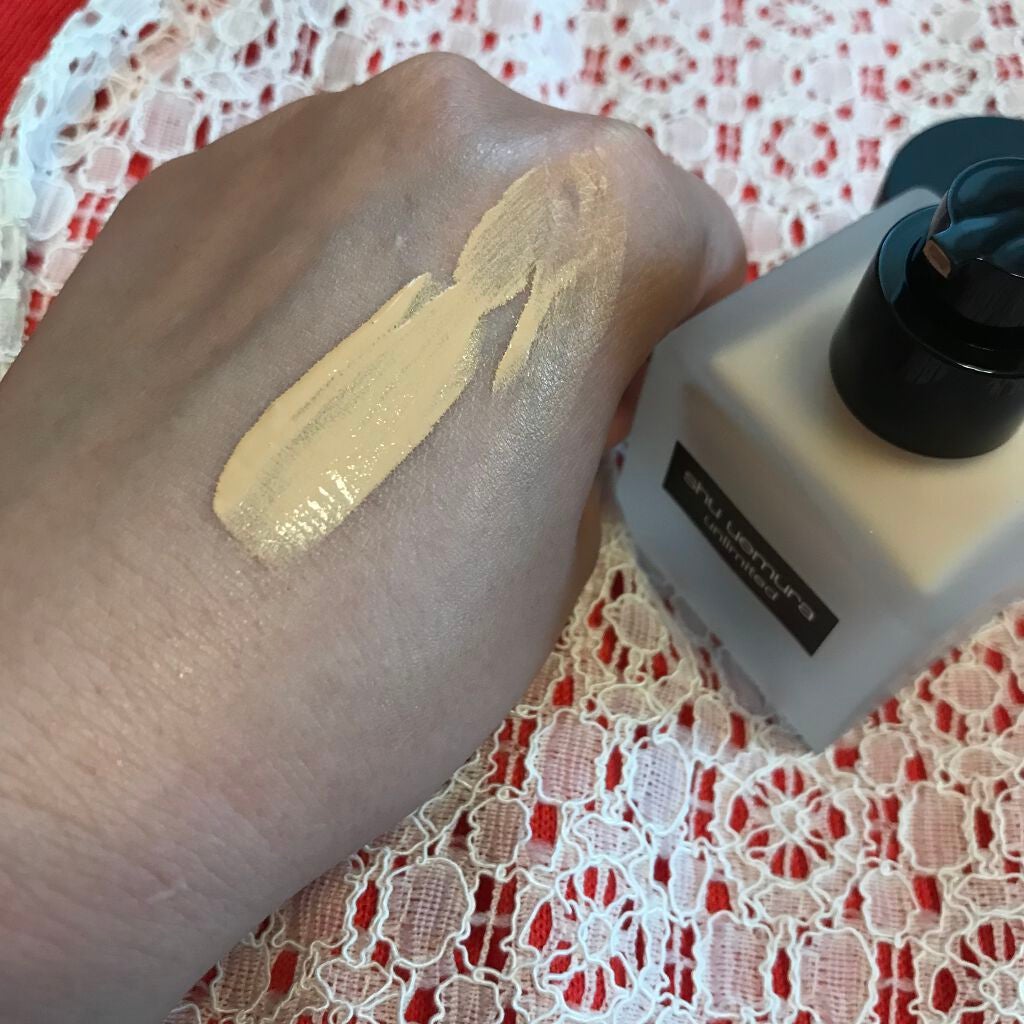 (旧)アンリミテッド ラスティング フルイド/shu uemura/リキッドファンデーションを使ったクチコミ(4枚目)