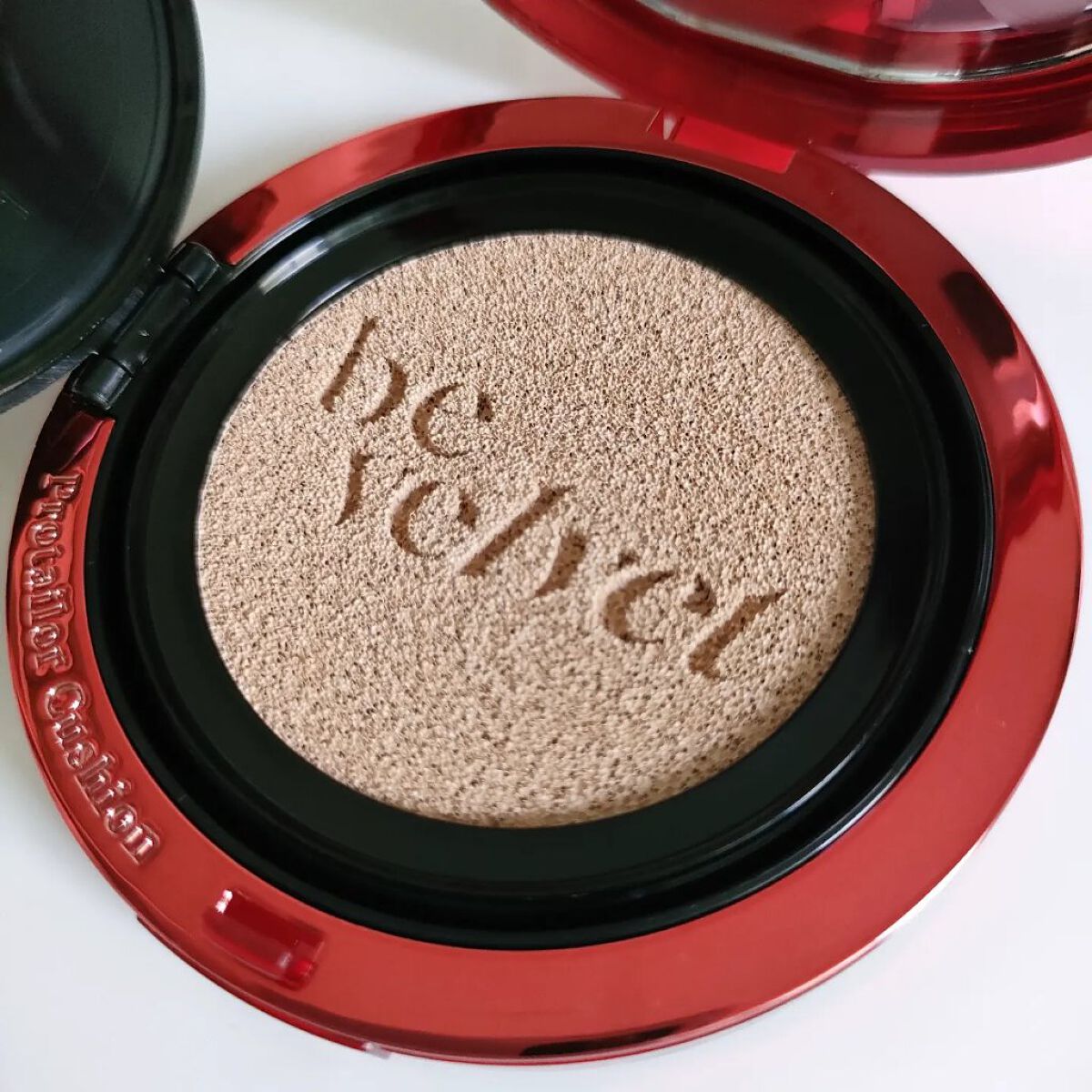 プロテーラービーベルベットカバークッション/espoir/クッションファンデーションを使ったクチコミ（2枚目）