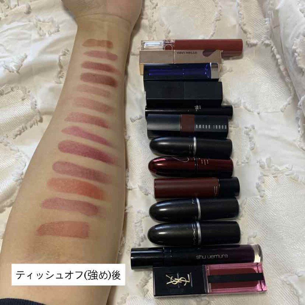 オーデイシャスリップスティック/NARS/口紅を使ったクチコミ(3枚目)