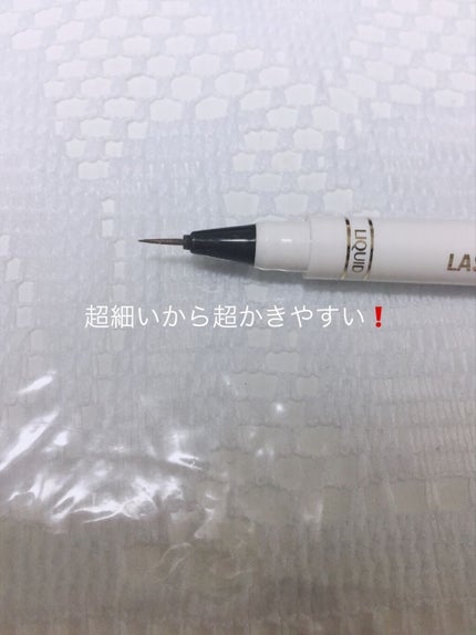 ラスティング3Dシャドウライナー/K-パレット/リキッドアイライナーを使ったクチコミ(3枚目)