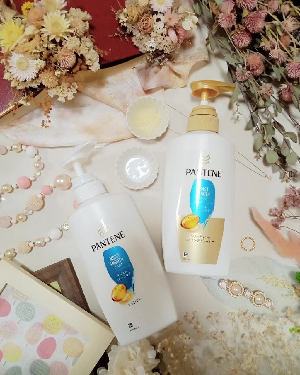 モイストスムースケア シャンプー/トリートメントコンディショナー/パンテーン/シャンプー・コンディショナーを使ったクチコミ(1枚目)