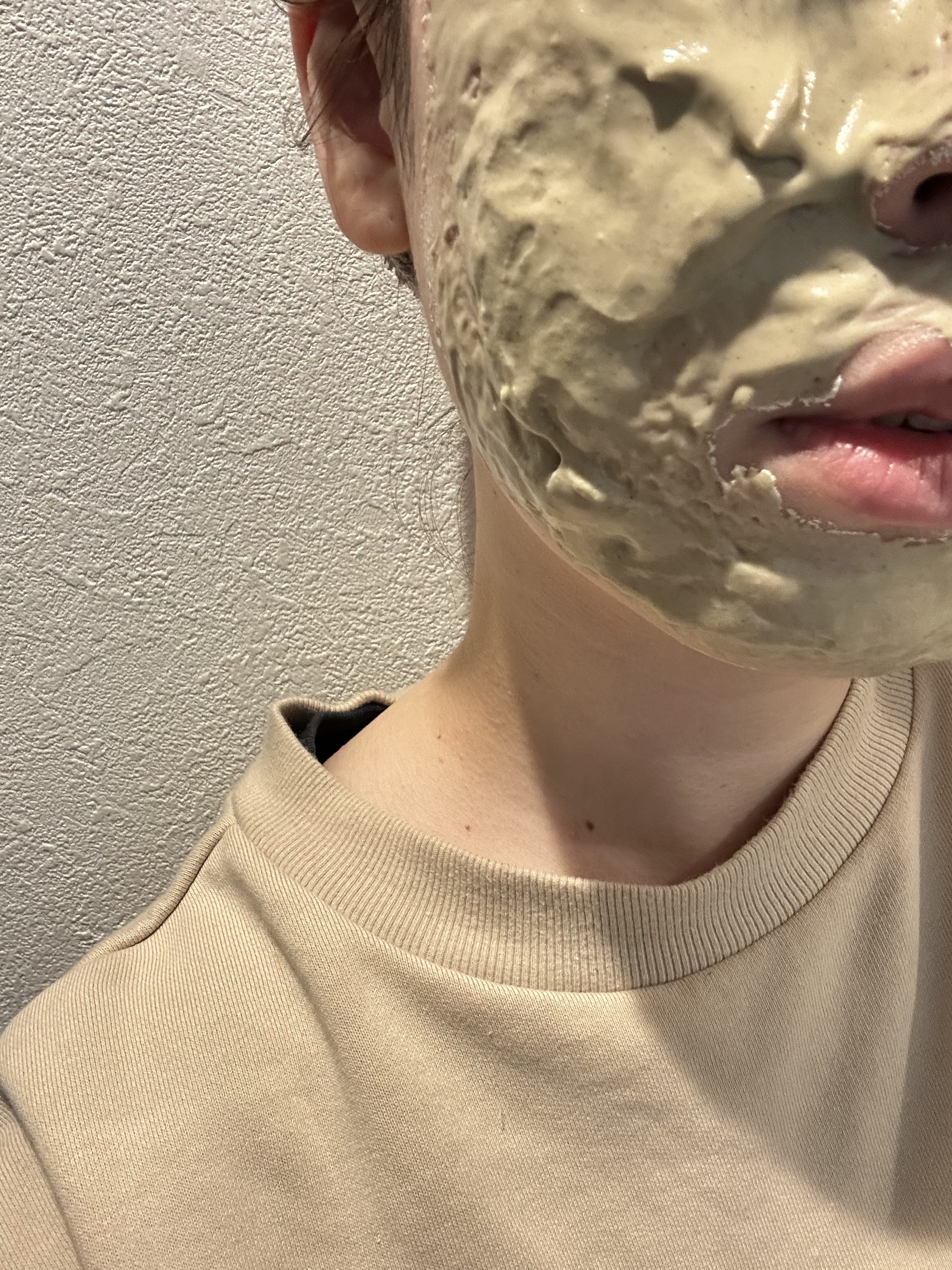 モデリングマスクパック カーミングハーブ/LINDSAY/洗い流すパック・マスクを使ったクチコミ（2枚目）