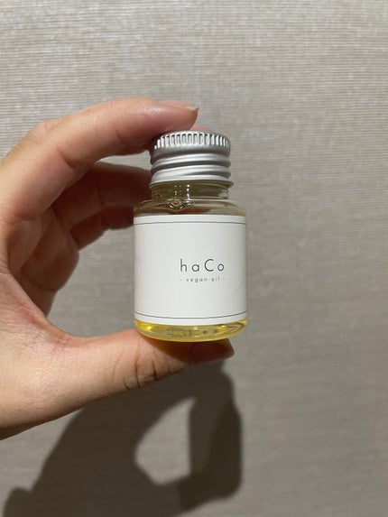 haCoヴィーガンオイルOS 金木犀の香り/haCo /ヘアオイルを使ったクチコミ(1枚目)