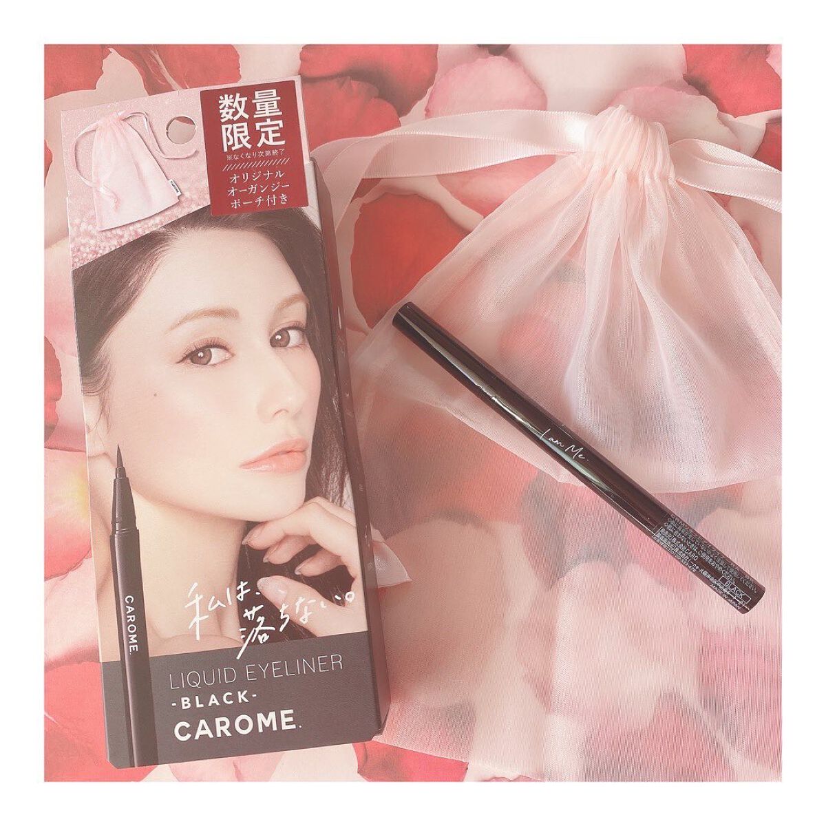 リキッドアイライナー/CAROME./リキッドアイライナーを使ったクチコミ（1枚目）