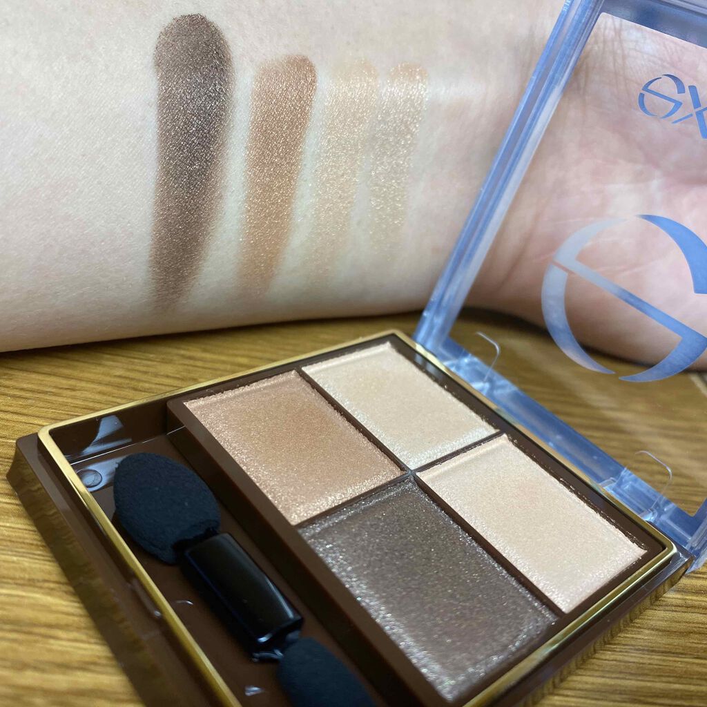 スキニーリッチシャドウ/excel/アイシャドウパレットを使ったクチコミ（3枚目）