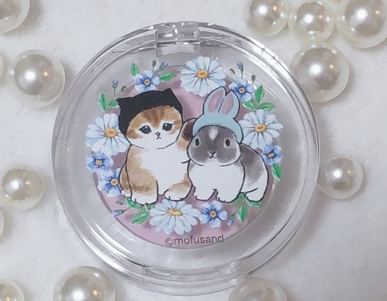 ポンデクルール　mofusand　マルチカラーパウダー/クレアボーテ/単色アイシャドウを使ったクチコミ（1枚目）