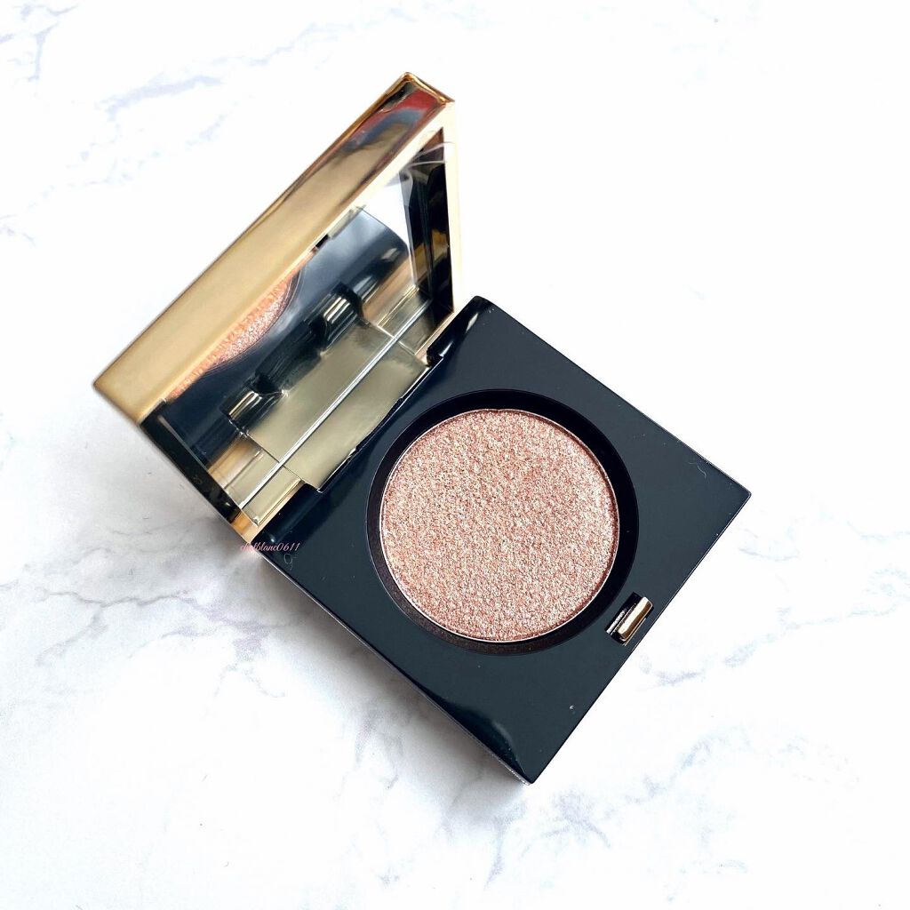リュクスアイシャドウ 01 ギルディッドローズ(フォイル)/BOBBI BROWN/単色アイシャドウを使ったクチコミ（2枚目）