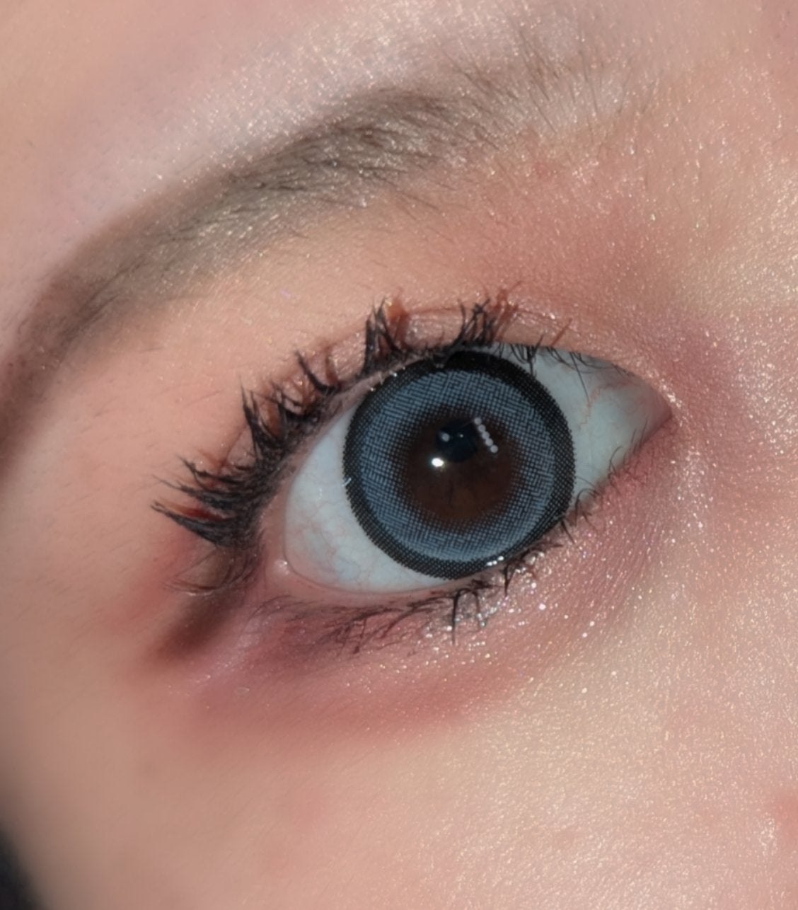 リキッド グリッター シャドウ/rom&nd/グリッターを使ったクチコミ(7枚目)