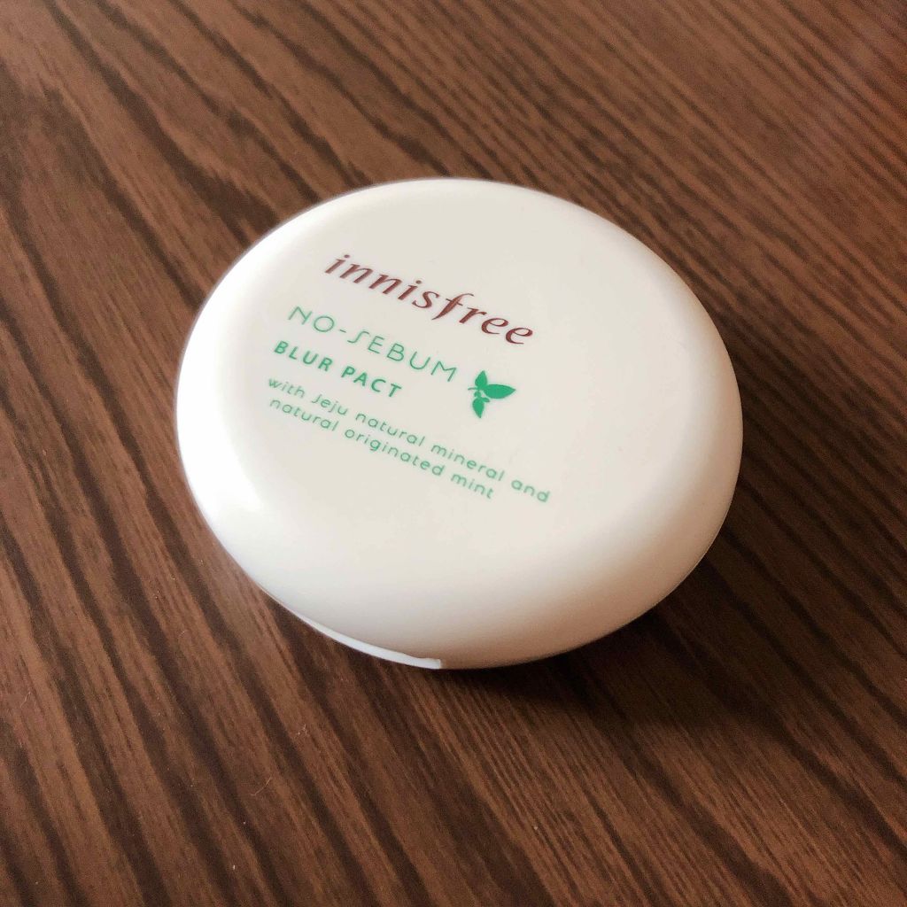 ノーセバム ブラーパクト/innisfree/プレストパウダーを使ったクチコミ(1枚目)