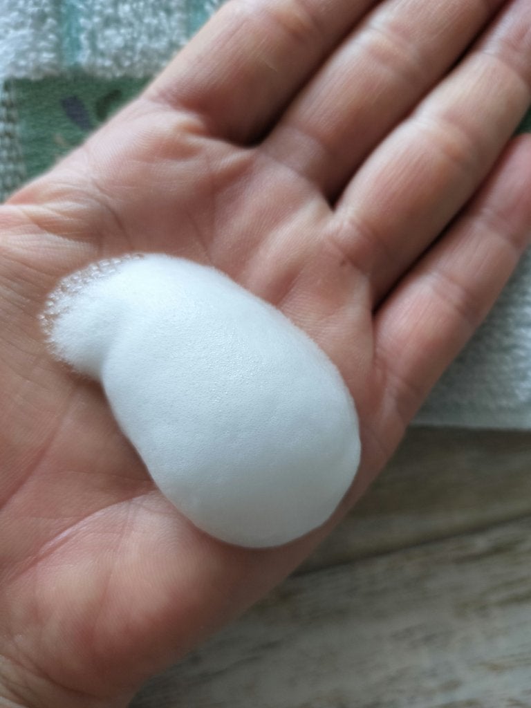 無添加 泡の洗顔せっけん/ミヨシ/泡洗顔を使ったクチコミ(2枚目)