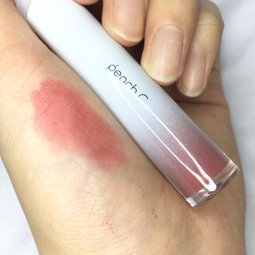 リバーグローティント/Peach C/リップティントを使ったクチコミ(4枚目)