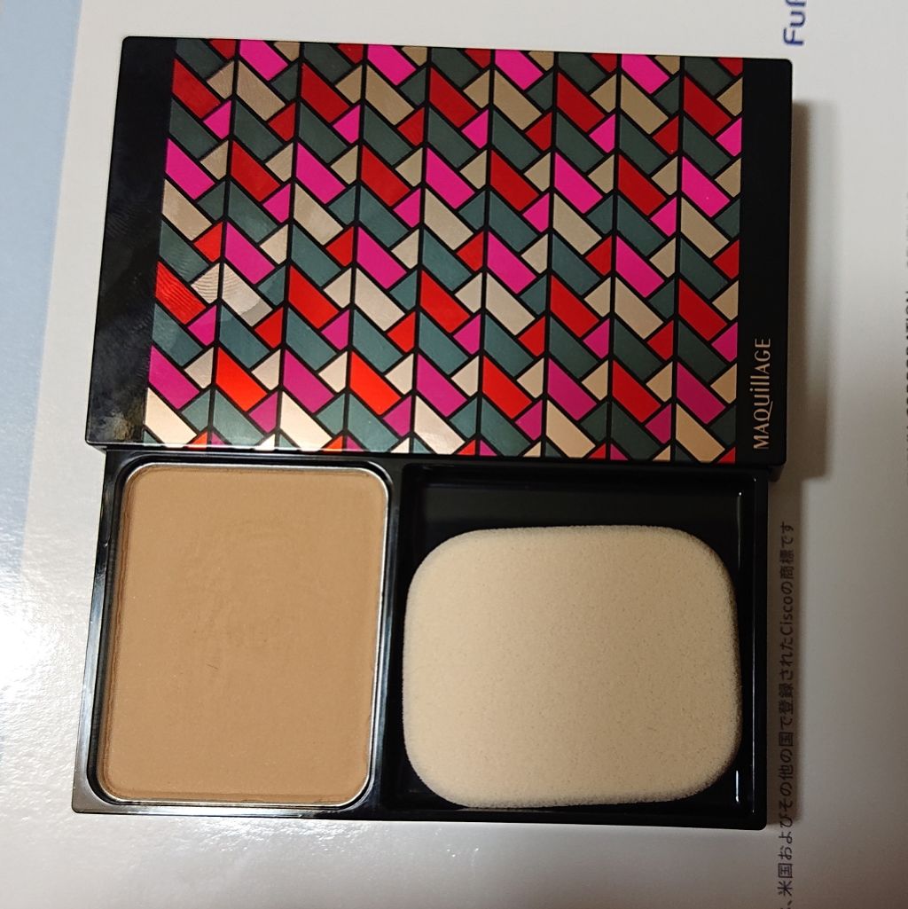 ドラマティックパウダリー UV ミニパクト/マキアージュ/パウダーファンデーションを使ったクチコミ（3枚目）