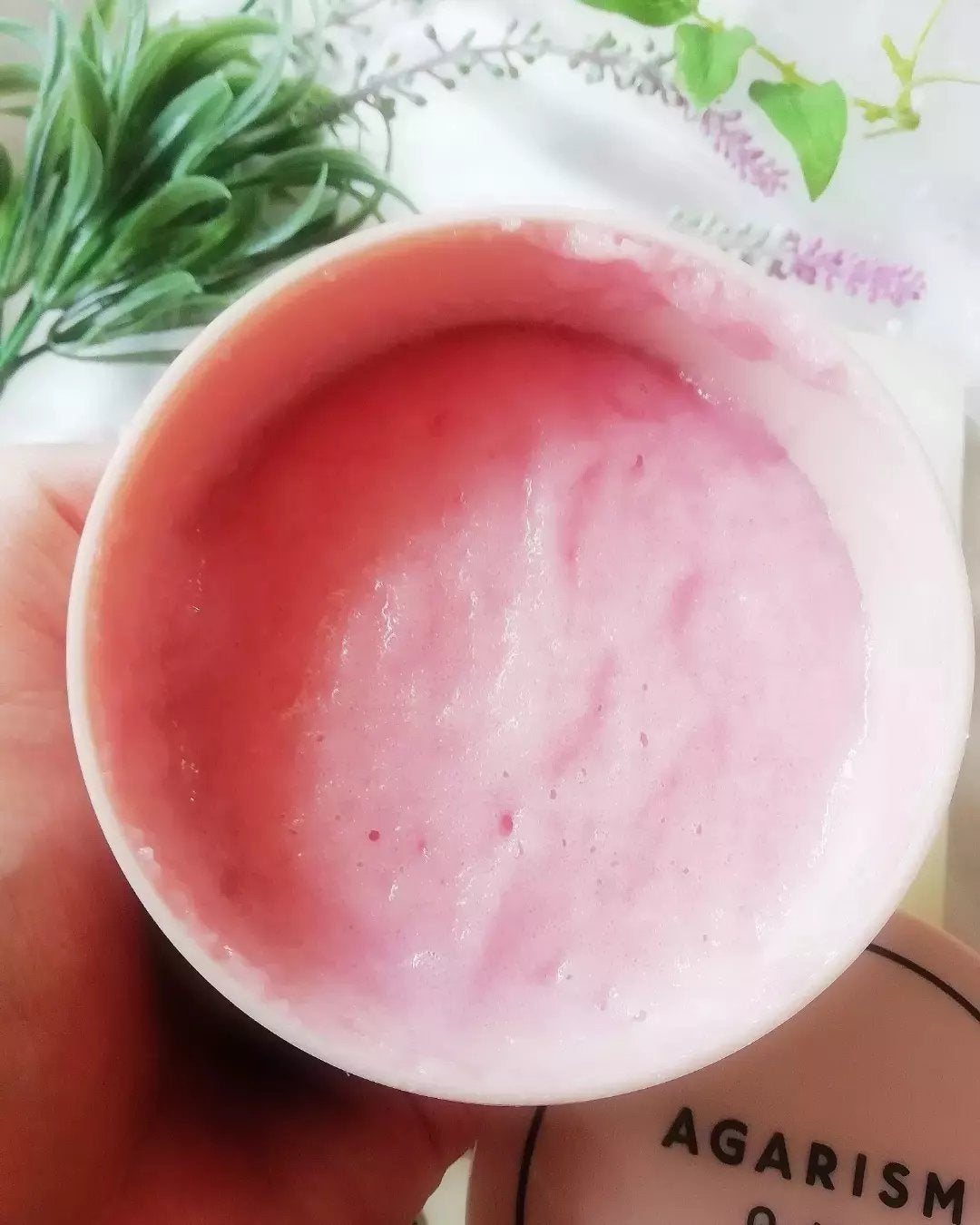 Q+Me スウィート ボム タラソ スクラブ/AGARISM/バスト・ヒップケアを使ったクチコミ(3枚目)