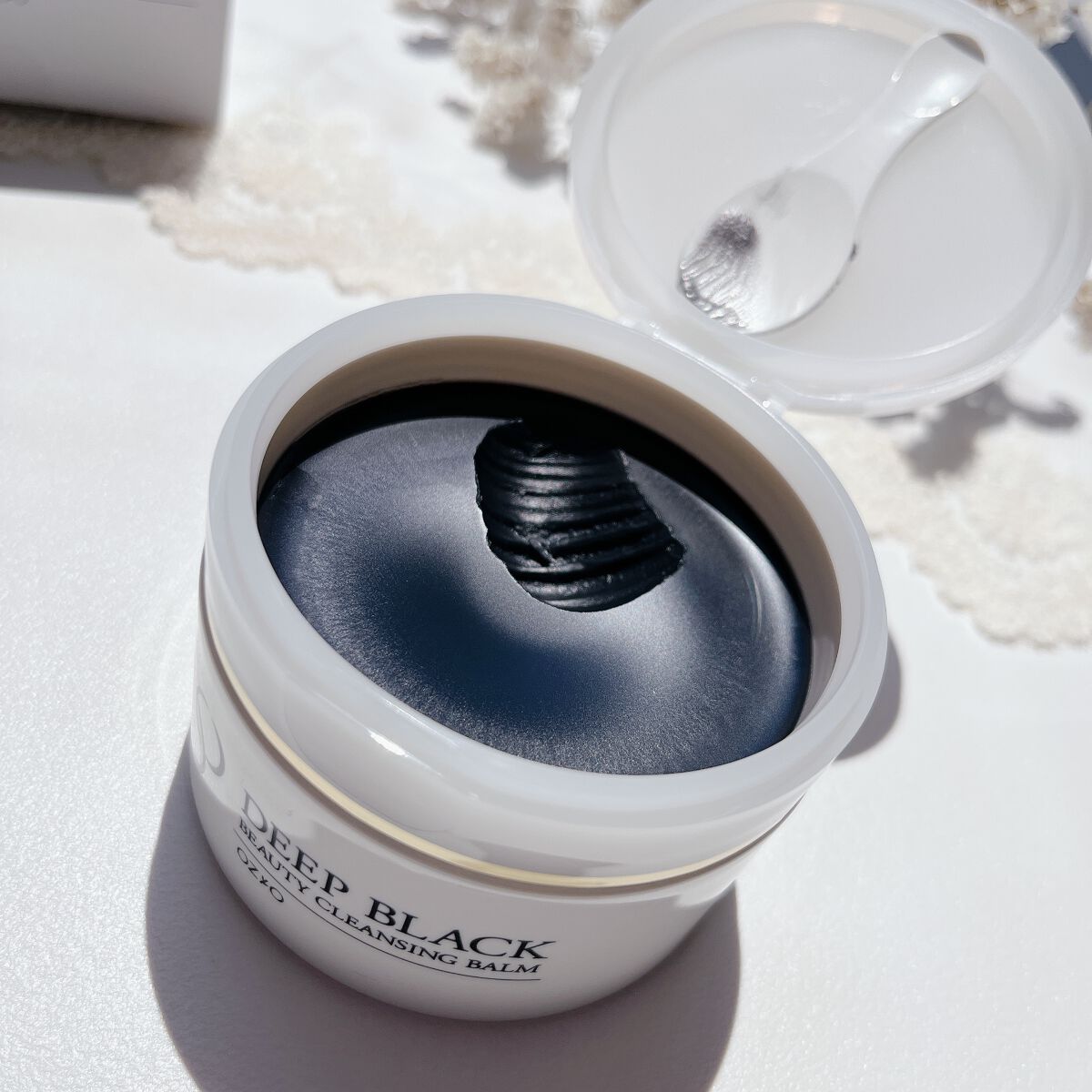 ビューティークレンジングバーム ディープブラック/オージオ/クレンジングクリームを使ったクチコミ(2枚目)
