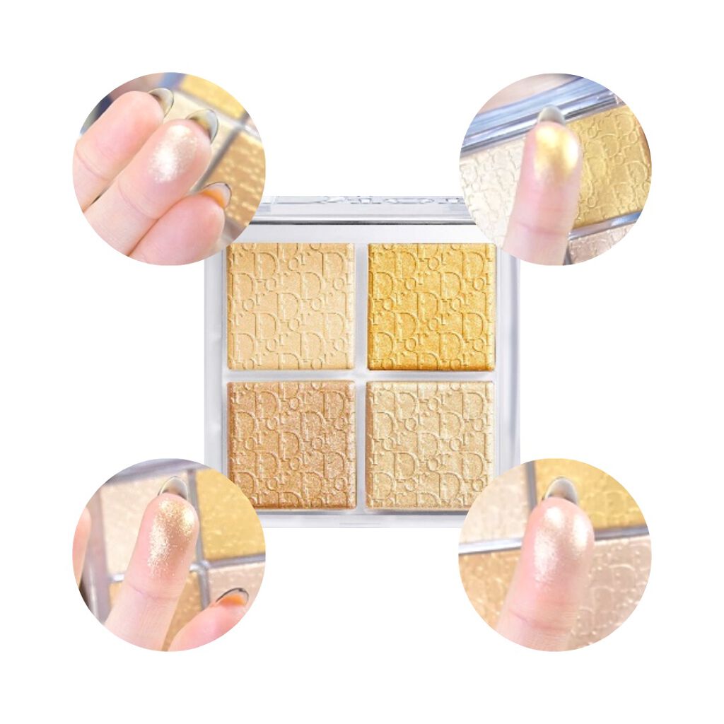 ディオール バックステージ フェイス グロウ パレット/Dior/ハイライトを使ったクチコミ(2枚目)